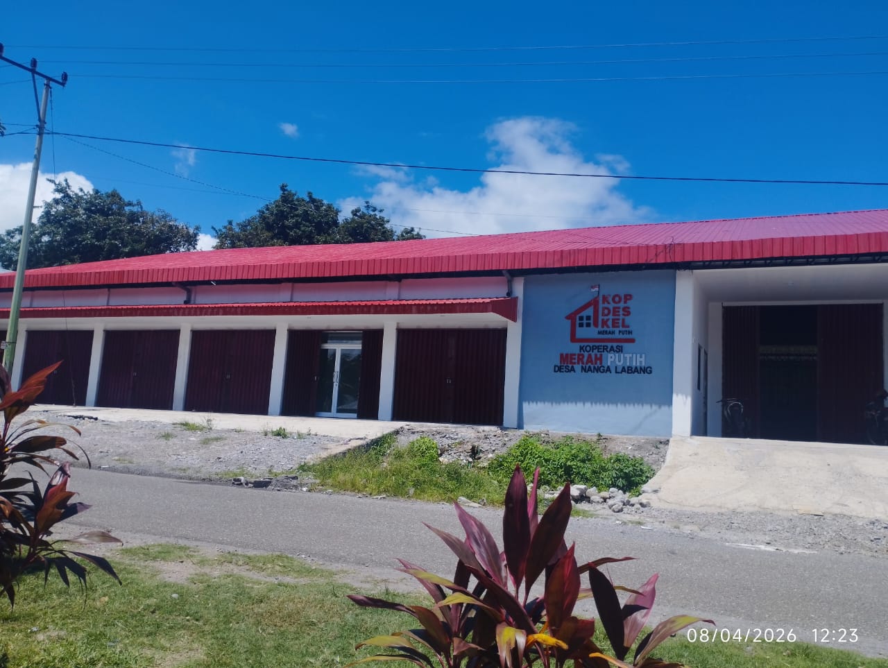Gedung Koperasi Merah Putih Desa Nanga Labang